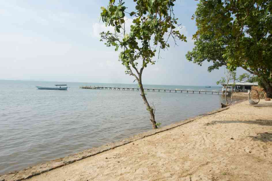 Cambodia best beaches map - Cape Coastal Area View